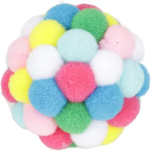 10pcs Interactive Cat Toys for Indoor Cats, Soft and Elastic Plush Cat Toys for Indoor Cats, Interactive Cat Toys Colorful Cat Balls Toy for Cats Kittens