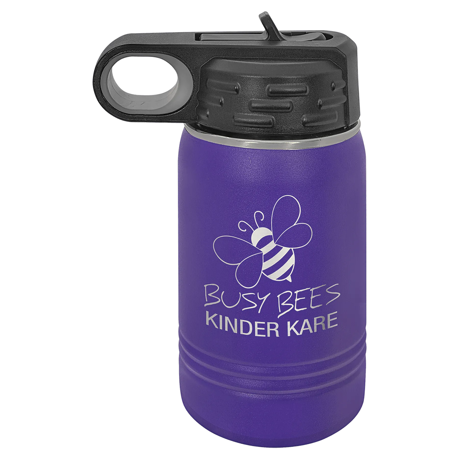 12oz Purple Water Bottles