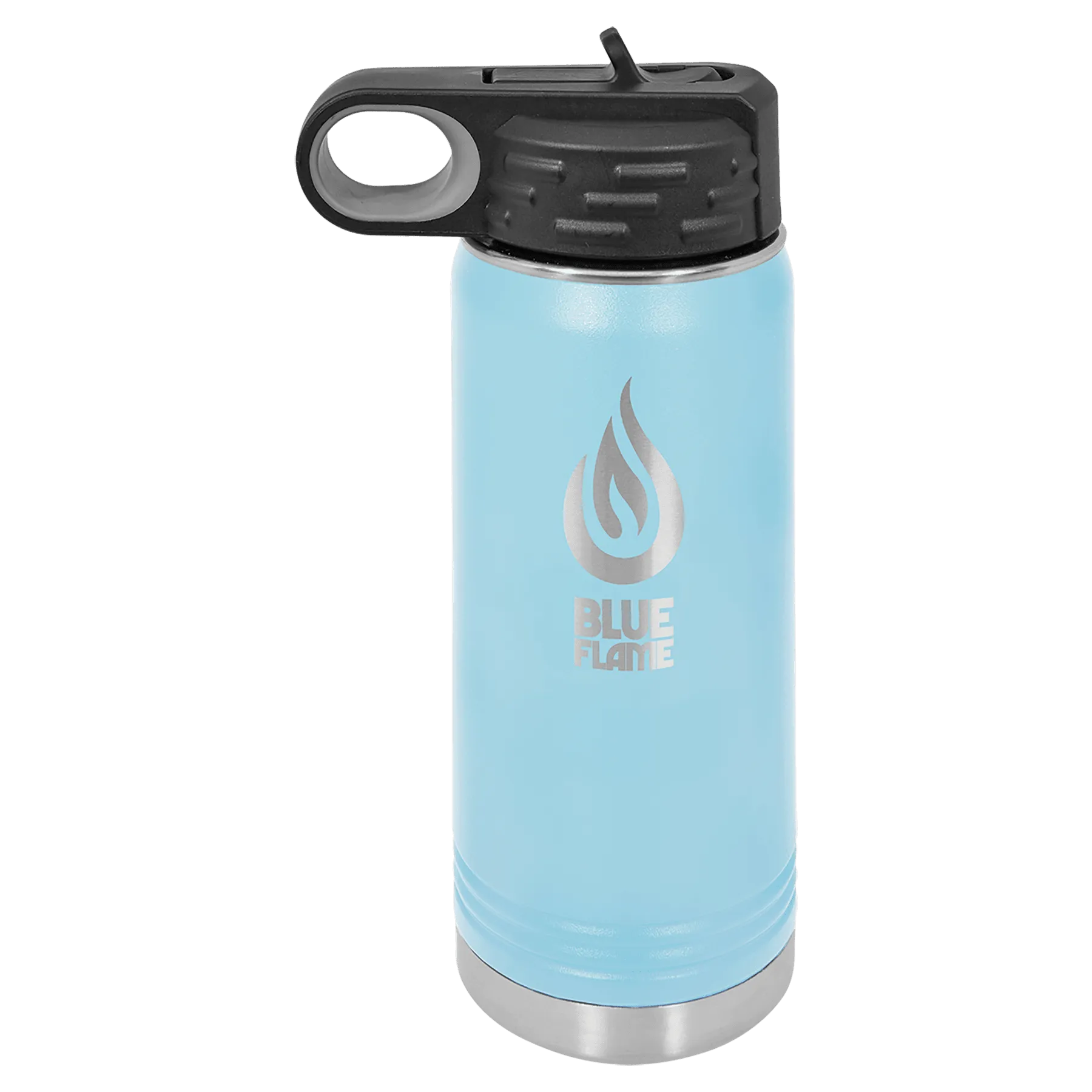 20oz Light Blue Water Bottles