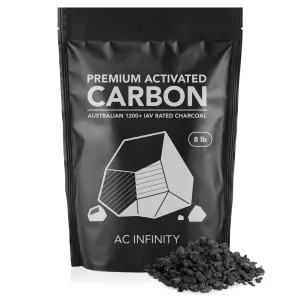 AC Infinity Activated Carbon Refill, 1200  IAV Australian Charcoal, 8 lb.
