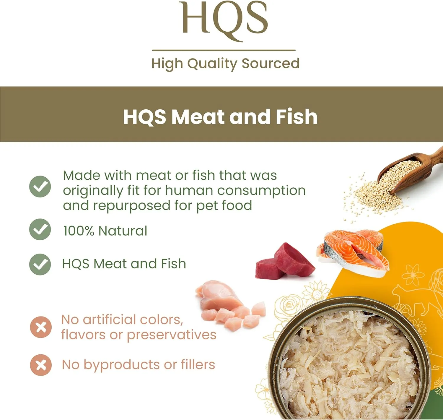 almo nature HQS Natural Wet Cat Food Tuna and Chicken in Broth 2.47 oz (Pack of 24)