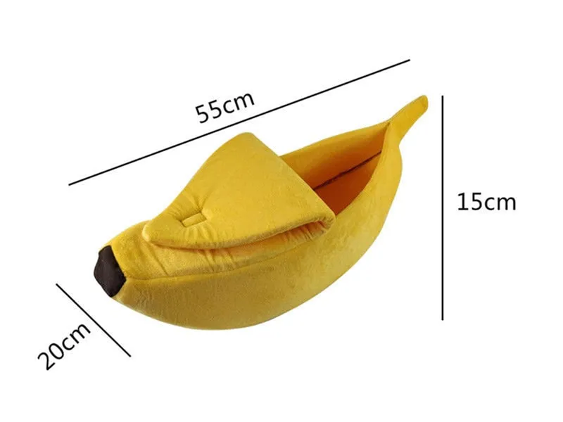 Banana Cat Bed House