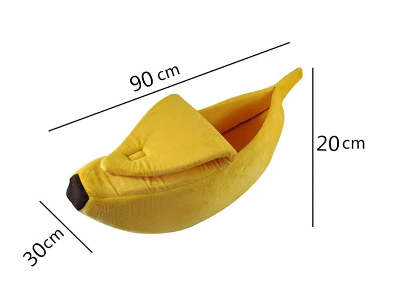 Banana Cat Bed House