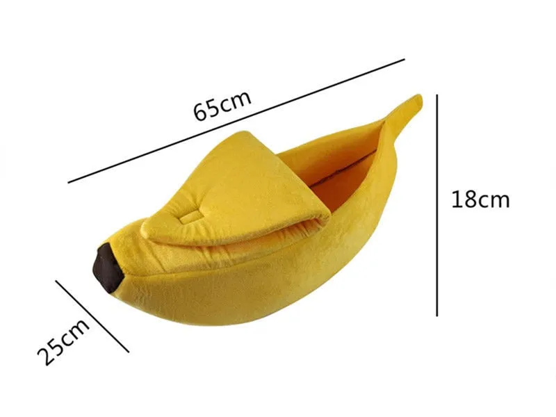 Banana Cat Bed House