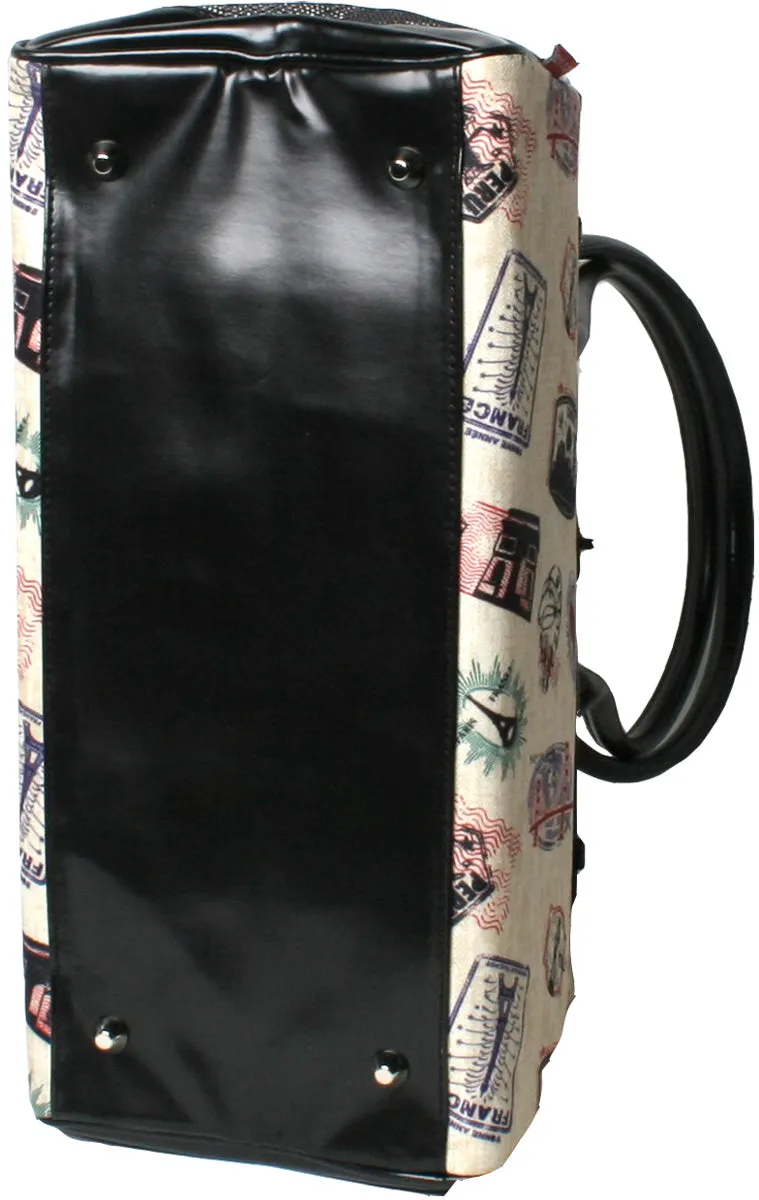 Bark N Bag Postage Stamp Monaco Tote