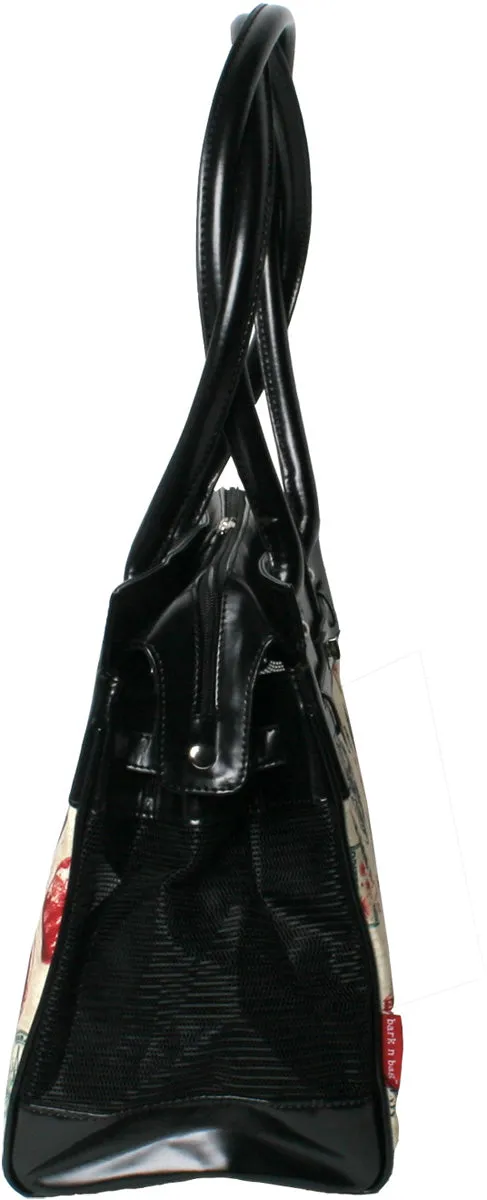 Bark N Bag Postage Stamp Monaco Tote