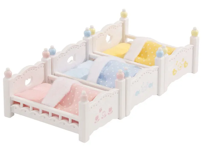 CALICO CRITTERS TRIPLE BABY BUNK BEDS