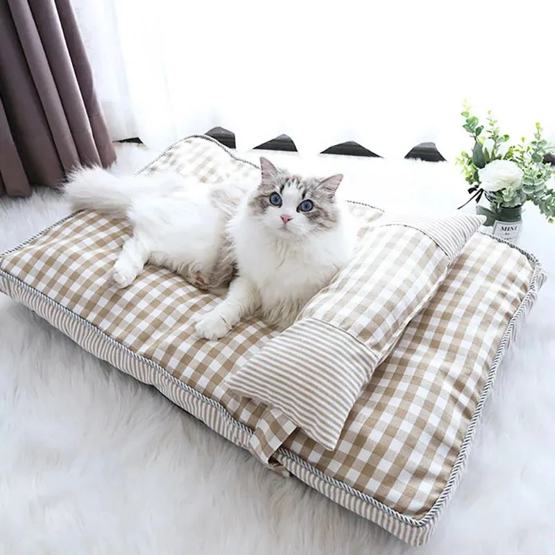 Cat Bed Lounger For Medium and Large Cats