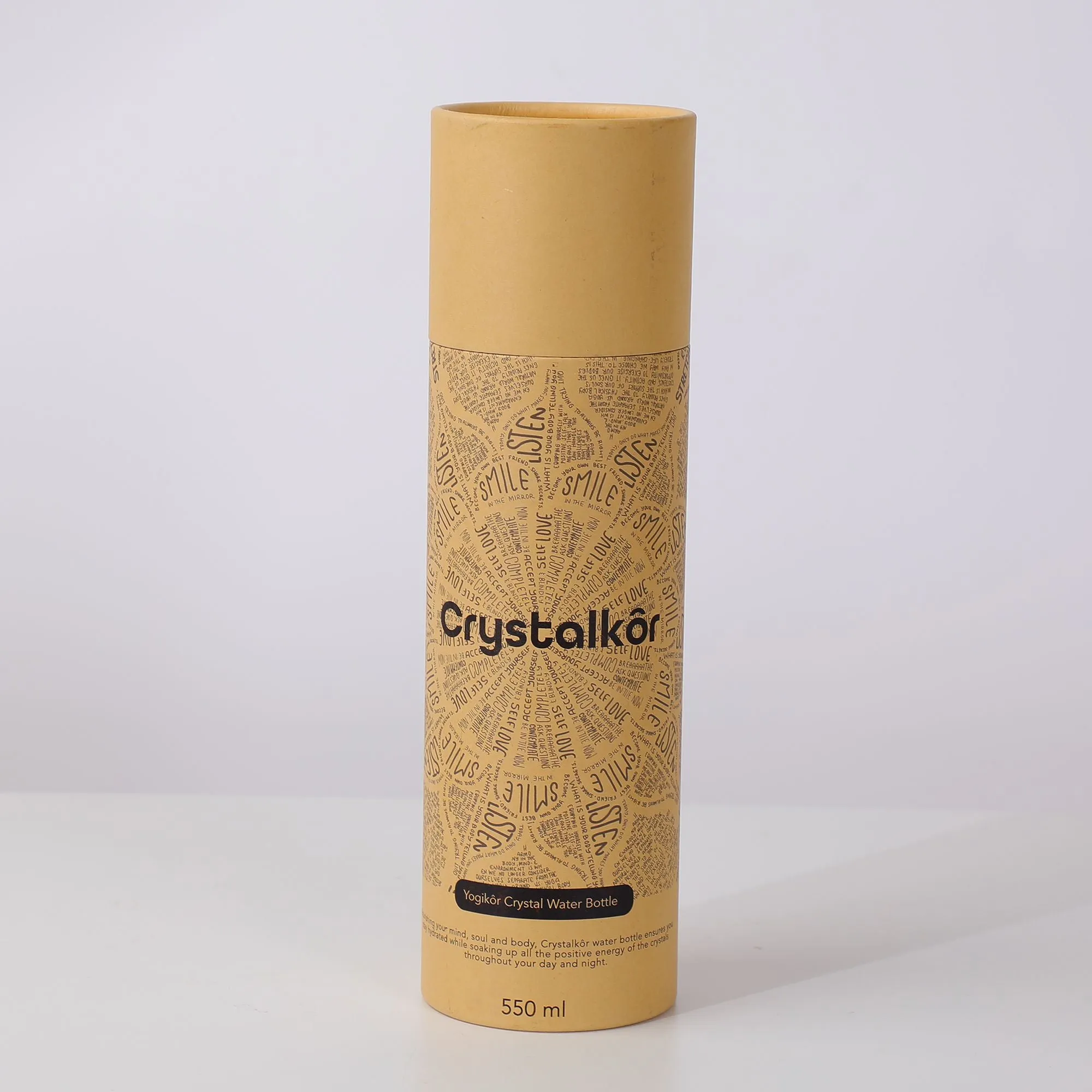 Crystalkor Tiger Eye - Crystal Pebbles Water Bottle