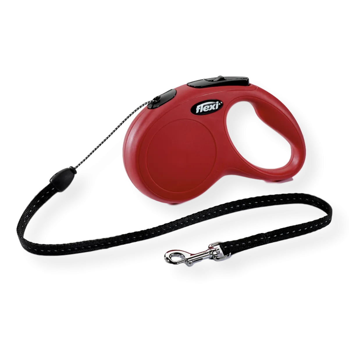 Flexi Classic Cord Retractable Lead Red Small