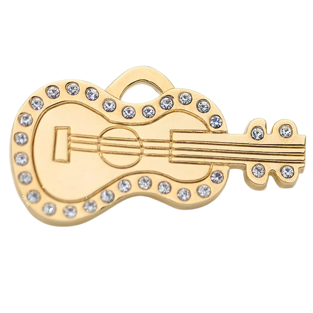 Guitar Bling Pet ID Tag
