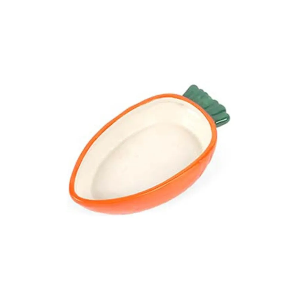 Happy Pet Carrot Small Pet Bowl