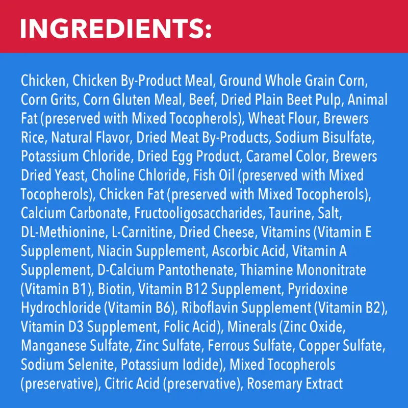 Iams Healthy Enoyment Adult Chicken & Beef Dry Cat Food