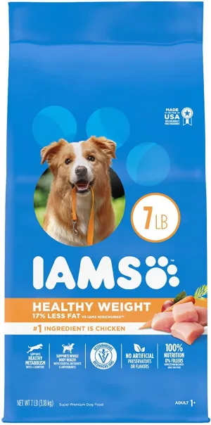 Iams ProActive Health Adult Healthy Weight Control Dry Dog Food - 7 lb Bag