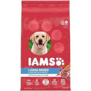 Iams ProActive Health Large Breed Lamb & Rice Adult Dry Dog Food - 15 lb Bag