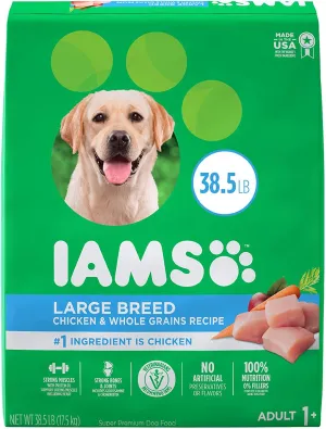 Iams ProAvtive Health Large Breed Adult Premium Dry Dog Food - 38.5 lb Bag