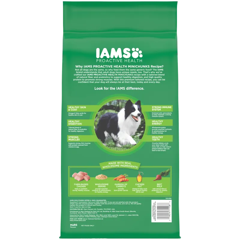 IAMS Small Breed Mini Chunk Chicken Recipe 7-lb, Dry Dog Food