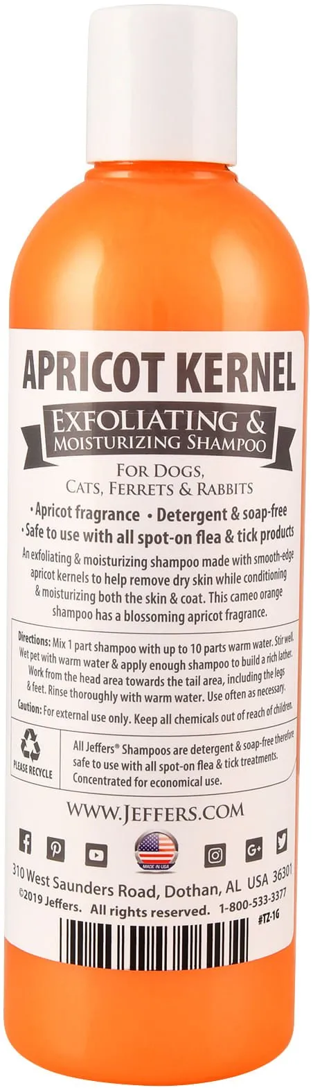 Jeffers Apricot Kernel Shampoo