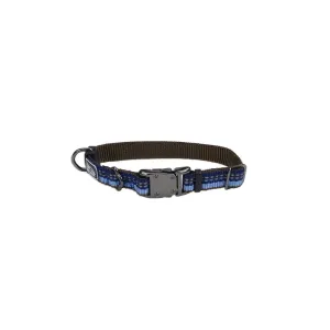 K9 Explorer® Reflective Adjustable Dog Collar, Blue XS