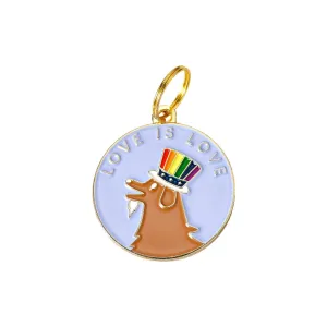 Love Is Love Pet ID Tag