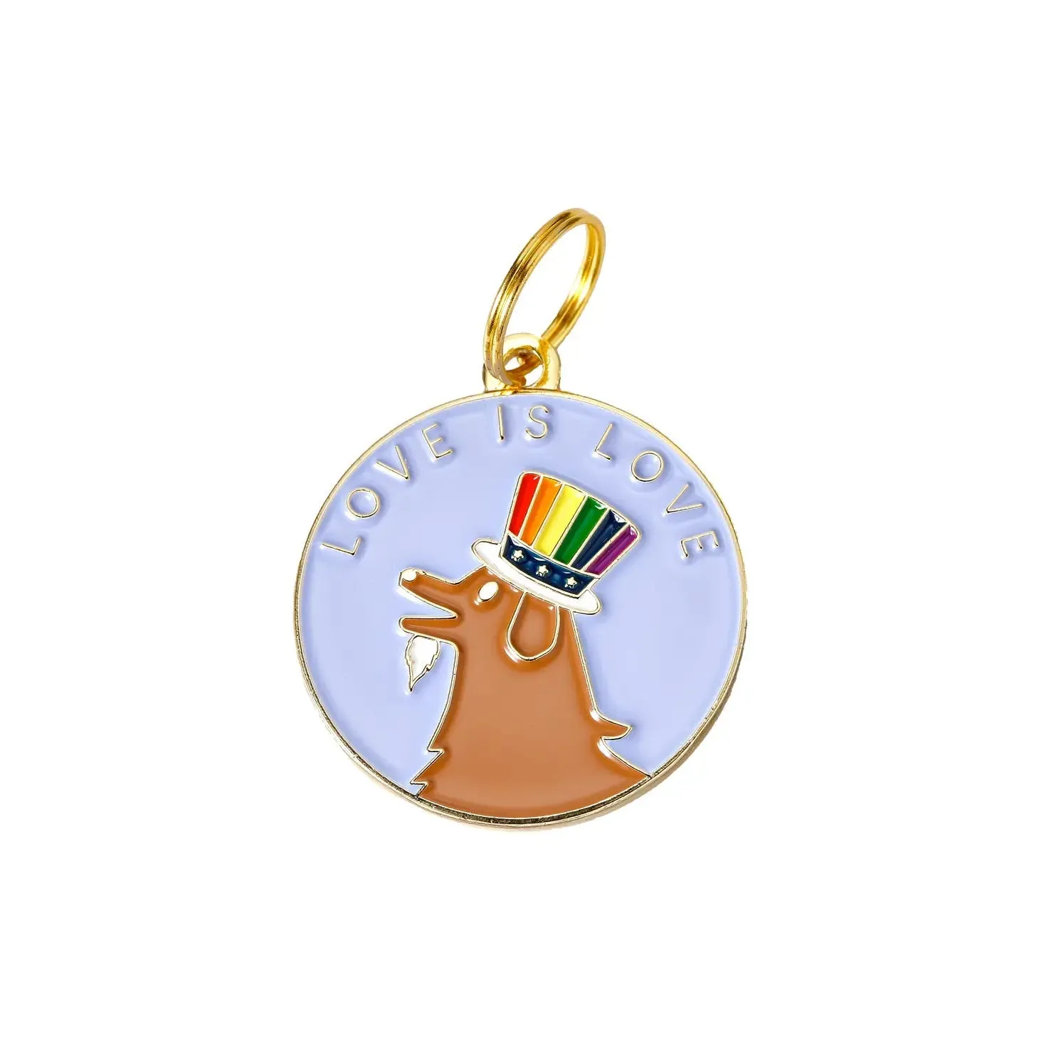 Love Is Love Pet ID Tag