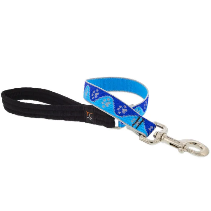 LUPINE High Lights BLUE Paws 6ft Leashes