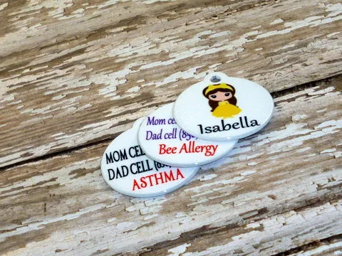 Medical Child Id Tag