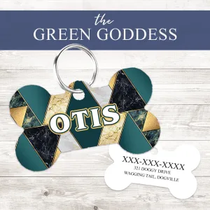 Pet ID Tag | The Green Goddess