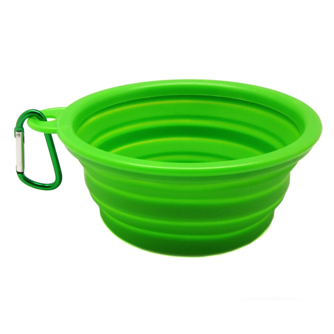 Rosh Silicone Expandable/Collapsible Bowl with Carabineer