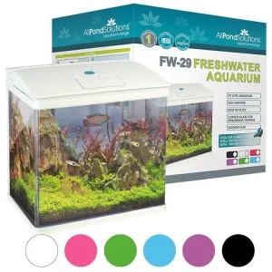 Small 29 Litre Nano Fish Tank - 6 Colours