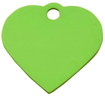 Small Heart Shaped Dog Tags
