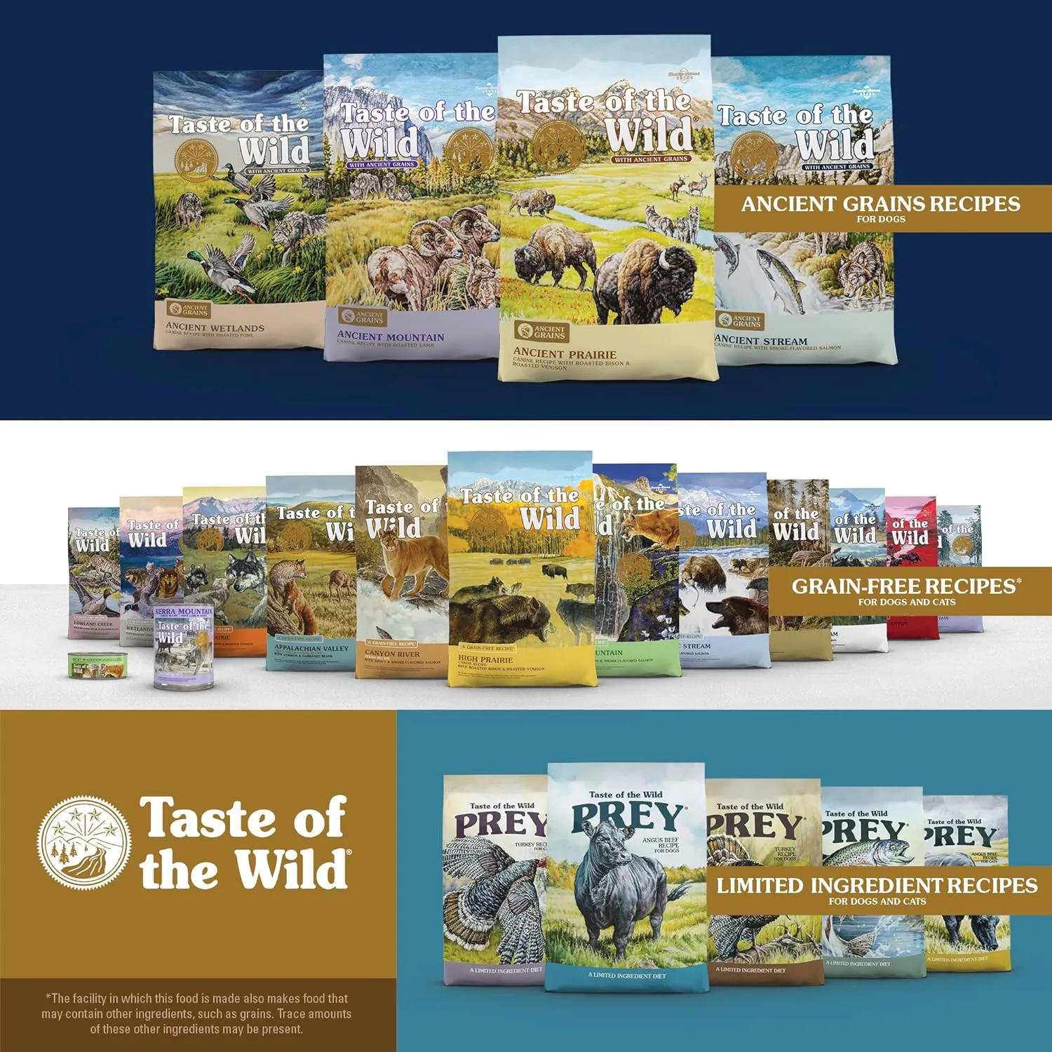 Taste of the Wild Pacific Stream Grain-Free Dry Puppy Food with Smoke-Flavored Salmon 28lb