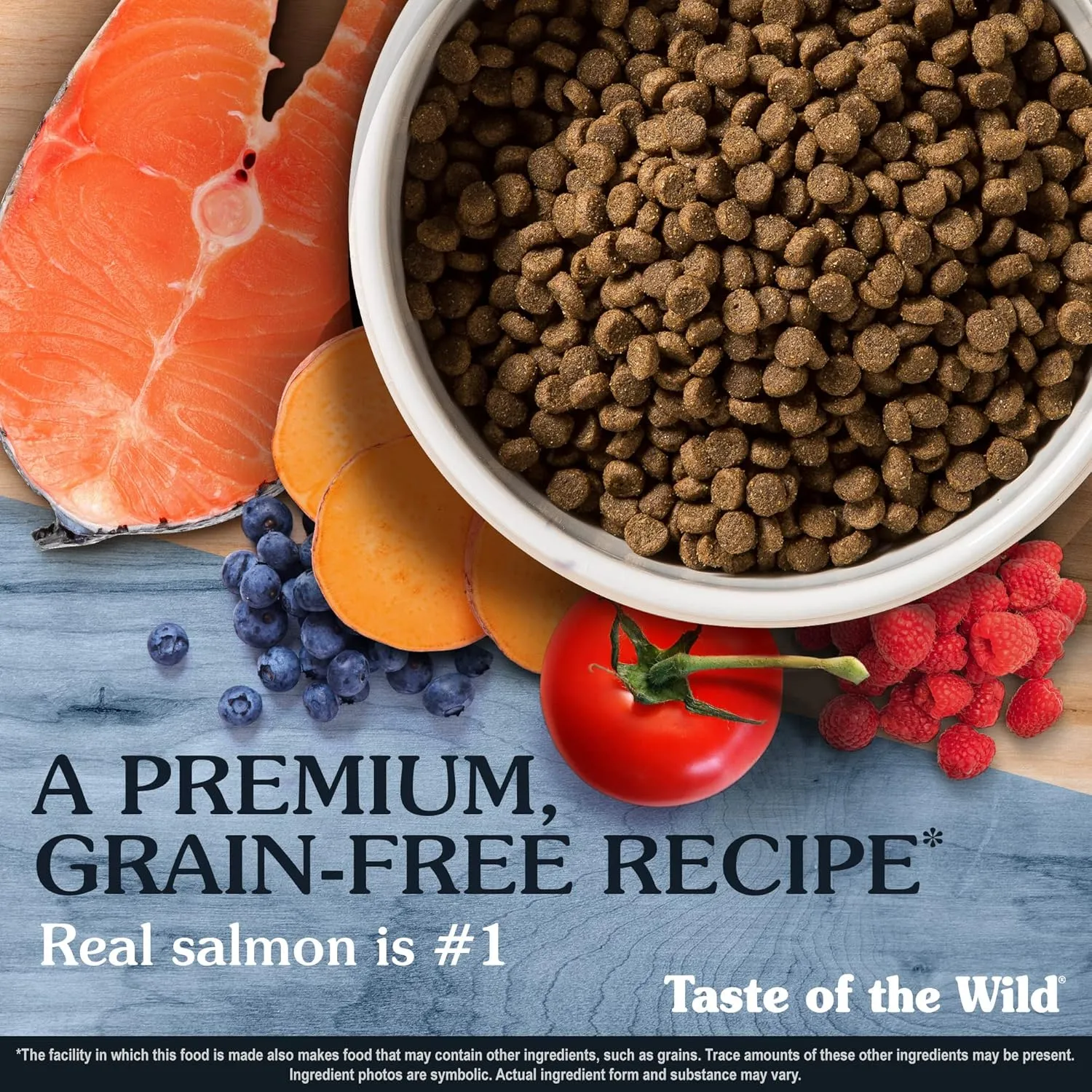 Taste of the Wild Pacific Stream Grain-Free Dry Puppy Food with Smoke-Flavored Salmon 28lb