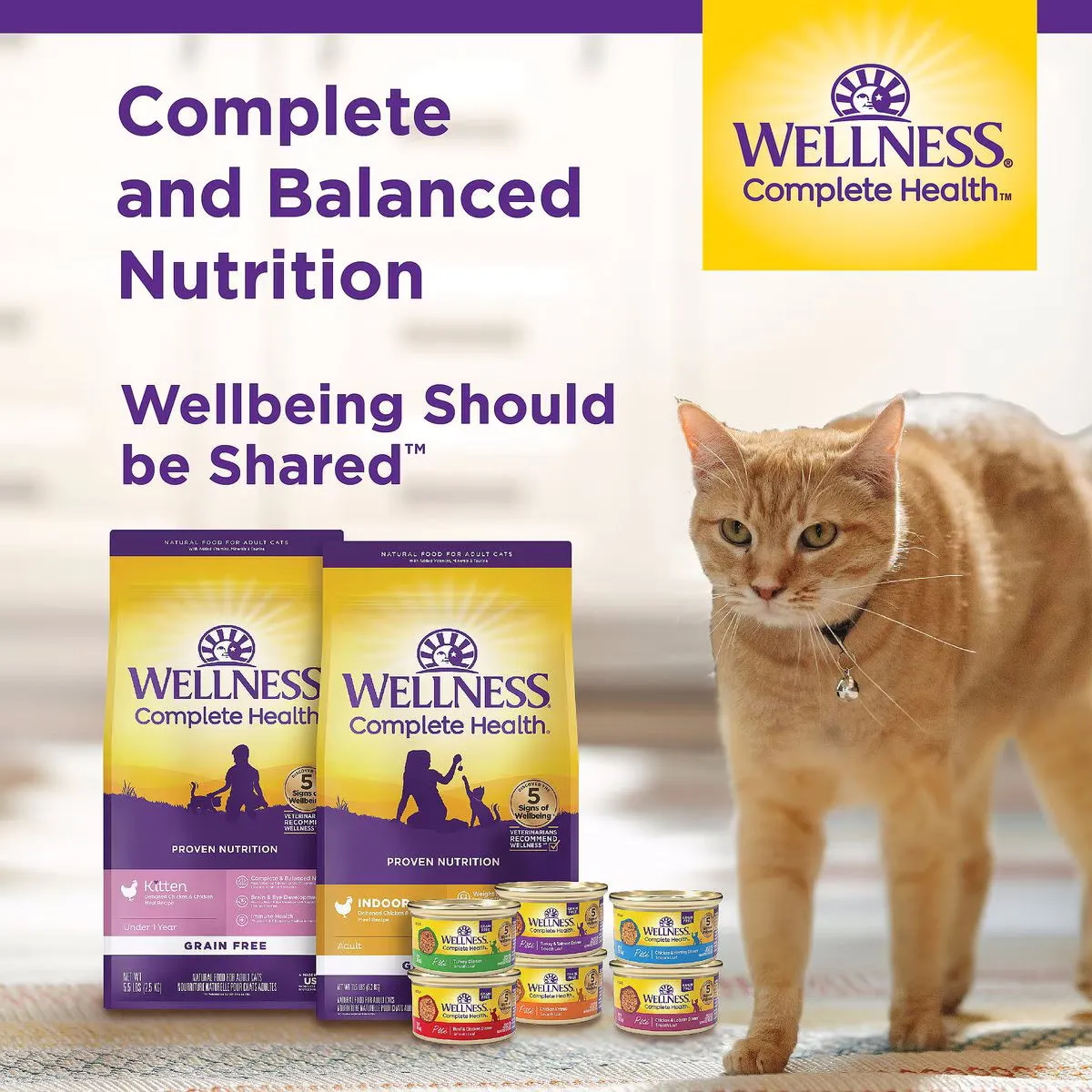 Wellness Cat Chicken & Herring 3oz