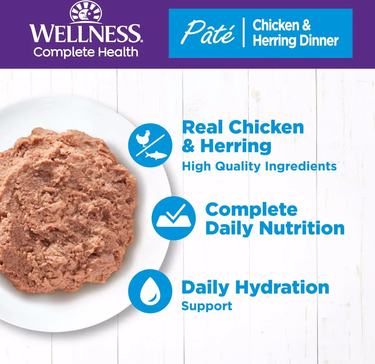 Wellness Cat Chicken & Herring 3oz